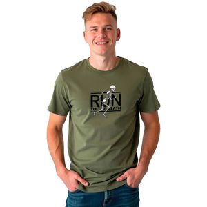 Kruskis Run To The Death T-shirt Met Korte Mouwen