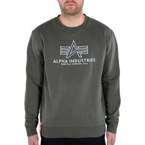 Alpha Industries Basic Embroidery Sweatshirt Groen 3XL Man