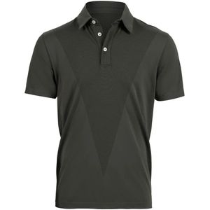 The Mountain Studio Two Tone Tech Korte Mouw Poloshirt