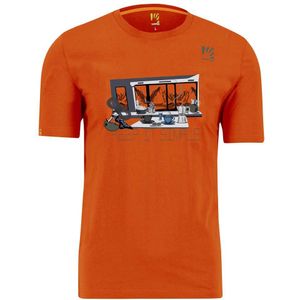 Karpos Anemone Short Sleeve T-shirt Oranje M Man