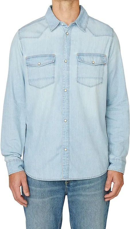 Pepe Jeans - Denim Regular - Overhemd - Lichtgewicht - Lange Mouwen