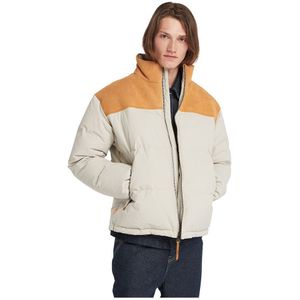 Timberland Dwr Recycled Down Welch Mountain Ultimate Puffer Jacket Beige M Man