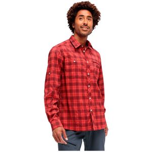 Maier Sports Kasen M Long Sleeve Shirt Rood 2XL / Regular Man