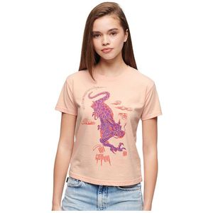 Superdry Kailash Dragon Fitted T-shirt Met Korte Mouwen