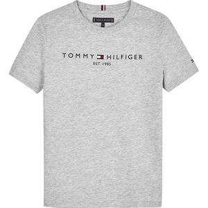 Tommy Hilfiger Kids Essential Short Sleeve T-shirt Grijs 16 Years Jongen