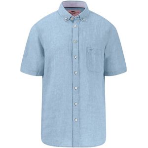 Fynch Hatton - Premium Linnen Overhemd - Korte Mouwen
