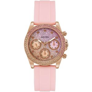 Guess Sparkling Pink Watch Roze