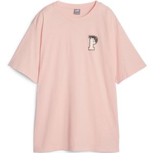 Puma Squad P Short Sleeve T-shirt Roze L Vrouw