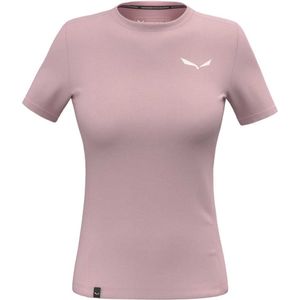 Salewa Puez Dry Short Sleeve T-shirt Roze S Vrouw