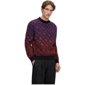 Boss Miracolo 10252901 Sweater Paars S Man