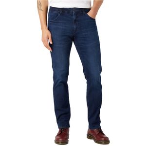 Wrangler Greensboro Regular Straight Jeans Blauw 29 / 32 Man