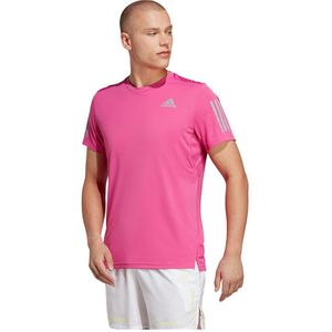 Adidas Own The Run Short Sleeve T-shirt Roze XL / Regular Man