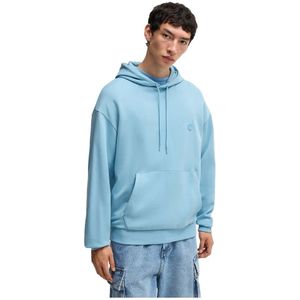 HUGO - Nottyo 01 - Hoodie - Blauw - 100% Katoen
