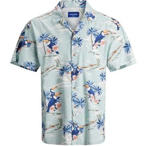 Jack & Jones Tropicana Resort Overhemd Met Korte Mouwen