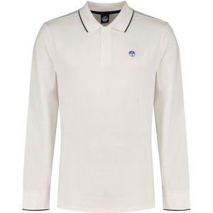 North Sails Basic Lange Mouw Poloshirt