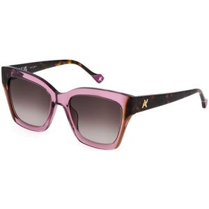 Yalea Sya107v Sunglasses Paars Brown Gradient Pink / CAT3 Man