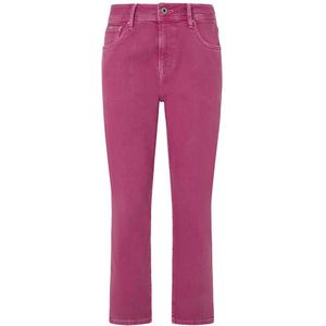 Pepe Jeans Tapered Fit High Waist Jeans Roze 27 / 28 Vrouw