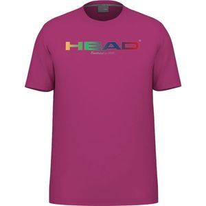 Head Racket Rainbow T-shirt Met Korte Mouwen