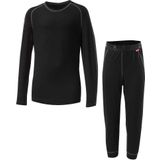 Loeffler - Transtex Warm - Basislaag Set - Zwart - Isolerend, Vochtvervoer, Snel Drogen, Elastisch, Geurloos