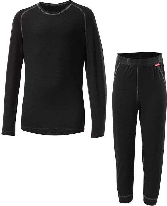 Loeffler - Transtex Warm - Basislaag Set - Zwart - Isolerend, Vochtvervoer, Snel Drogen, Elastisch, Geurloos