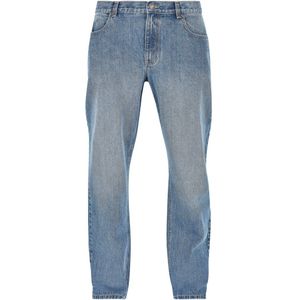 Urban Classics Straight Slit Jeans Blauw 32 Man