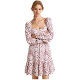 Blousejurk - Natural - Linnen en Viscose - Knoopsluiting - Lange Mouwen