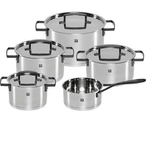 Zwilling Bellasera Pot Set Set 3 Potten En Keuken Gebruiksvoorwerpen 5 Eenheden