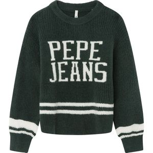 Pepe Jeans Savia Sweater Groen 14 Years Meisje