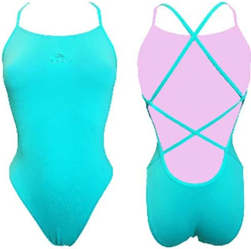 Turbo - Sirene - Badpak - Groen - Dames - SPF +50 Weerstand - Chloorbestendig