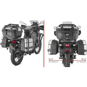 Givi Kawasaki Klr 650s 2023 Montage Zijkoffers