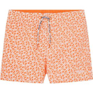 Pepe Jeans P Print Swimming Shorts Oranje 8 Years Jongen