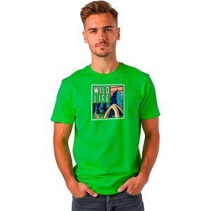 Kruskis Wild Life Frame T-shirt Met Korte Mouwen