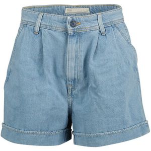 Salsa Jeans Baggy Pleats On Shorts Blauw 34 Vrouw