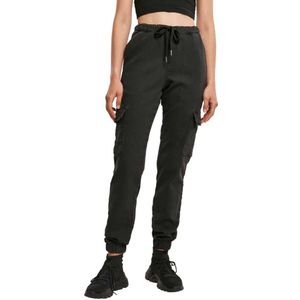 Urban Classics Knitted Cargo Broek Met Hoge Taille