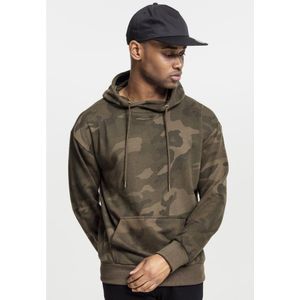 Urban Classics - Camo Sweatshirt - Groen - Katoen