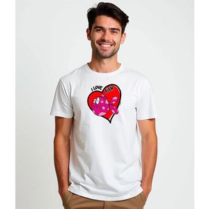 Kruskis I Love Fish T-shirt Met Korte Mouwen