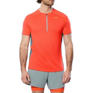 Mizuno Trail Dryaeroflow Short Sleeve T-shirt Oranje 2XL Man