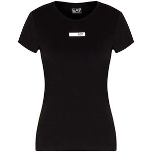 Ea7 Emporio Armani Natural Ventus 7 T-shirt Met Korte Mouwen