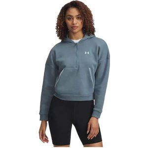 Under Armour - Rival Fleece - Hoodie - Lichtgrijs - ½ Zip