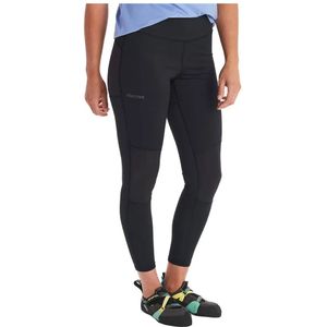 Marmot - Wm's Rock Haven Hybrid Tight - Damesbroek - Zwart