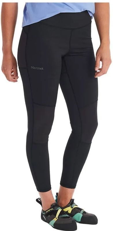 Marmot - Wm's Rock Haven Hybrid Tight - Damesbroek - Zwart