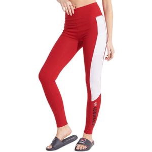 Superdry Active Lifestyle Leggings Rood,Wit S Vrouw