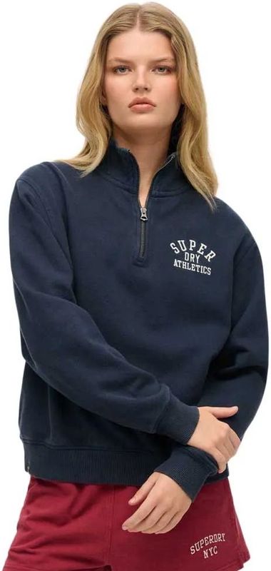 Superdry - Athletic Essential - Dames Sweatshirt - Ruime Snit - Casual Stijl