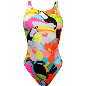 Turbo Tropic Vibes Swimsuit Veelkleurig 5XL Vrouw