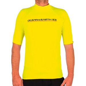 Ocean & Earth Script Surf-t-shirt Met Korte Mouwen