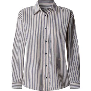 Pepe Jeansvoor vrouwen. PL305052 Bruna overhemd wit (L), Casual, Katoen, Lange mouwen