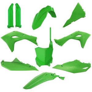 Polisport - Off Road Mx Full - Plastic Set - Kawasaki KX450F - 24 - 91361