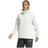 adidas - Regenjack - Zwart - 100% Polyester (Gerecycled)