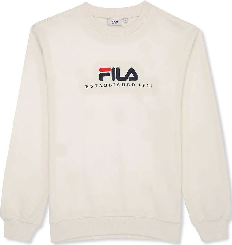 Fila - Valsera Regular - Sweatshirt - Zwart - Met Logo