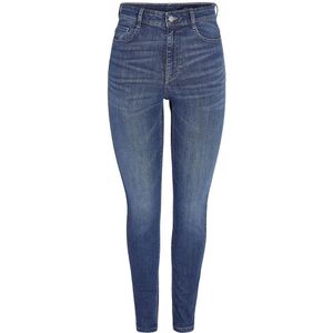 Noisy May Satty Skinny Fit Az346mg High Waist Jeans Blauw 25 / 32 Vrouw